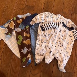 Bundle of 5 newborn sleepers